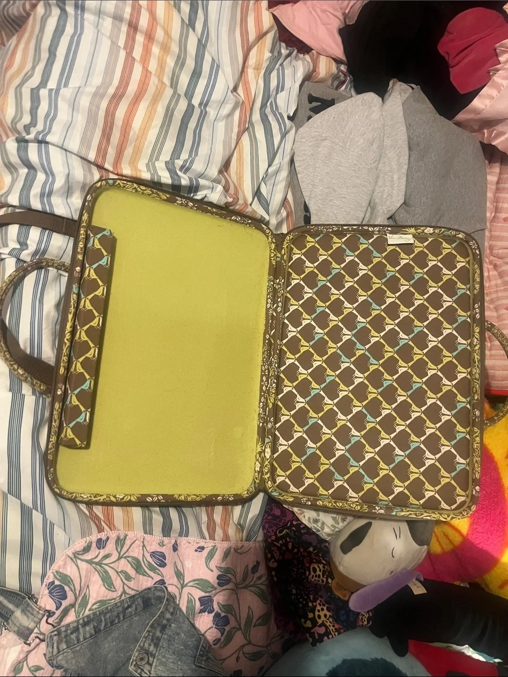 Vera Bradley padded quilted